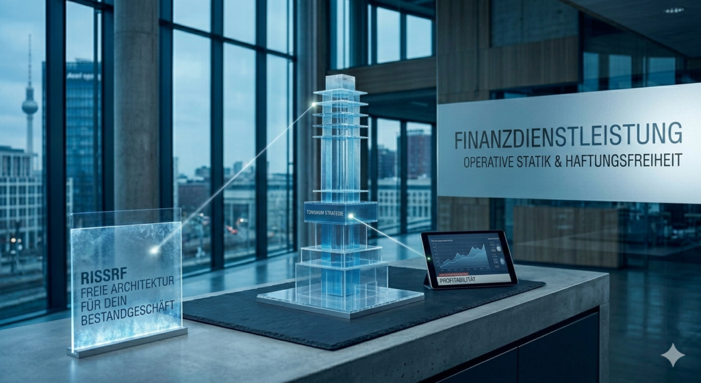 Business Engineer für Finanzdienstleistung, projektiert die Rendite-Statik und den Gründungszuschuss für unabhängige Makler