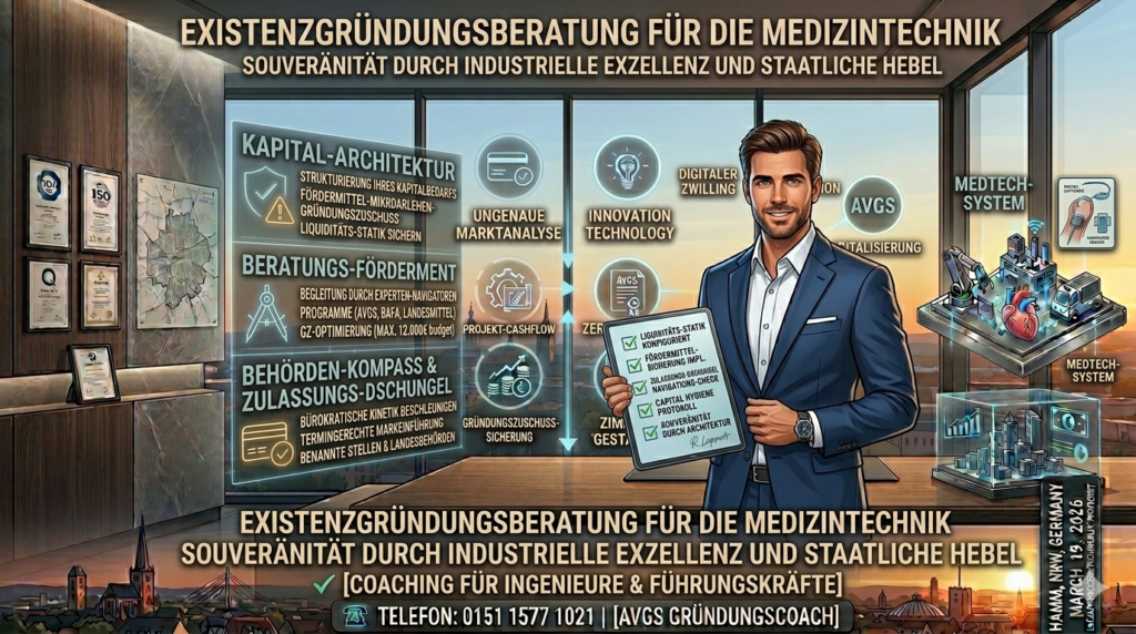 TONNIKUM® bietet spezialisierte Existenzgründungsberatung für Medizintechnik mit Fokus auf MDR-Compliance und Finanzierungs-Statik.